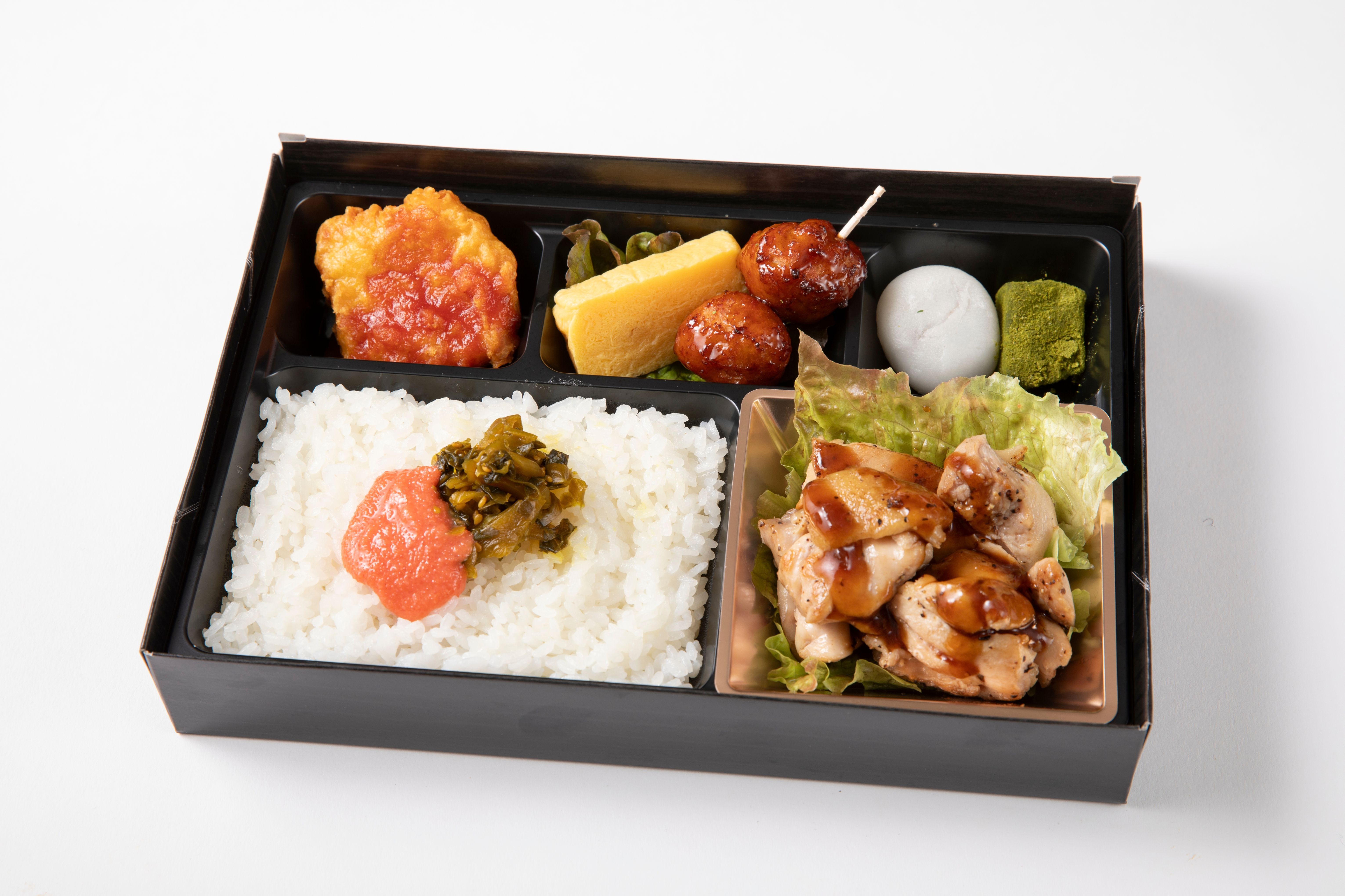 特製チキングリルと明太高菜ご飯の贅沢御膳