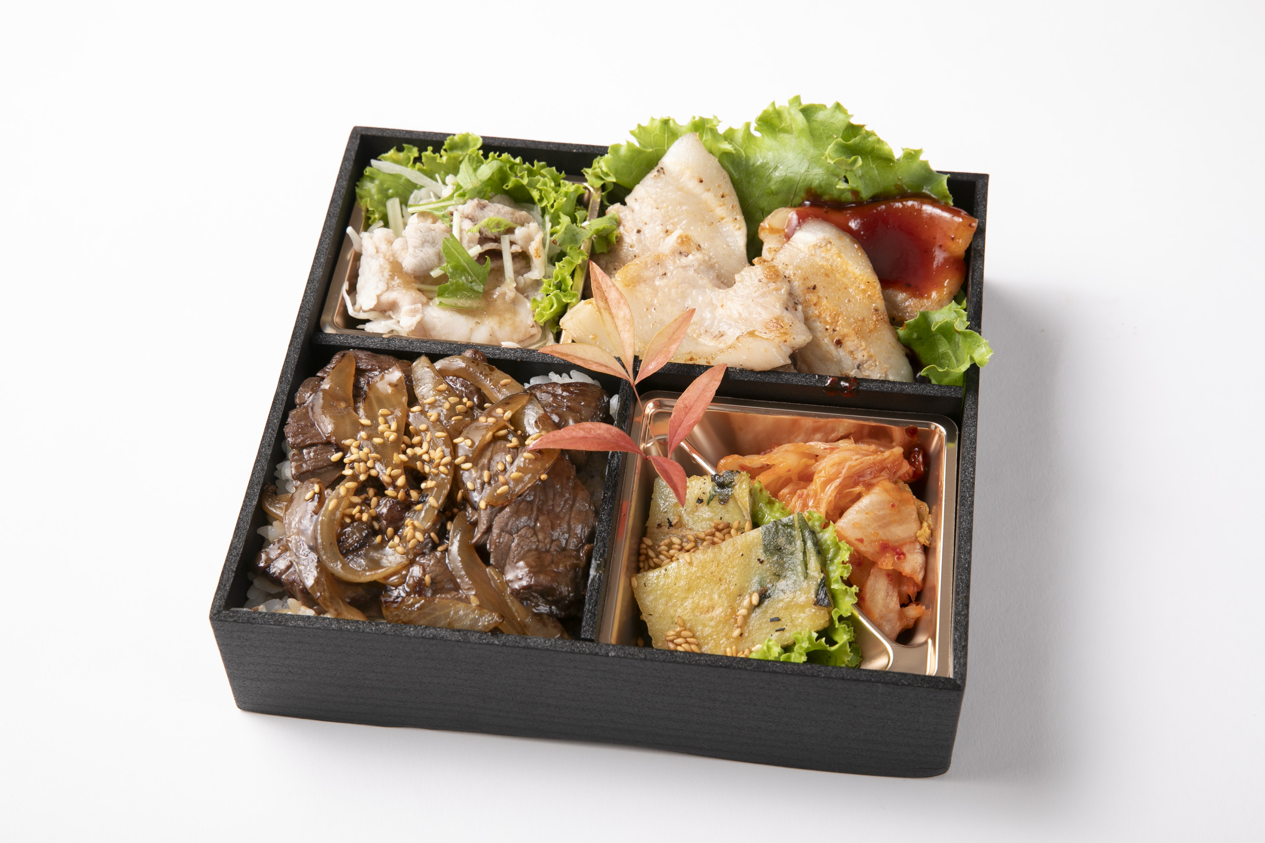 本格サムギョプサル&焼肉ハラミ重御膳