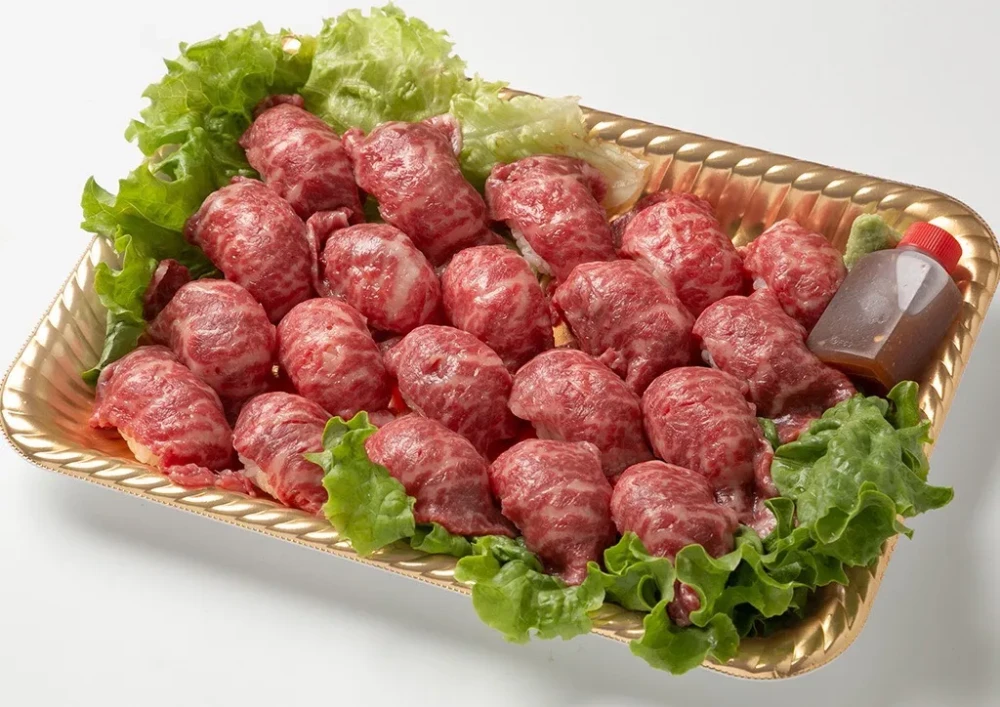 和牛炙り肉寿司盛