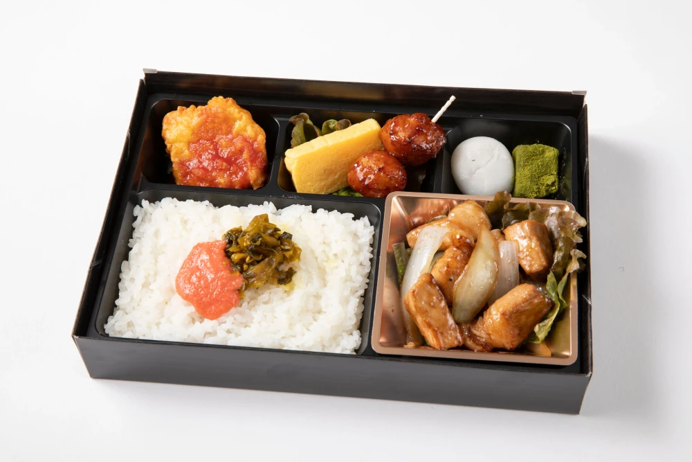 特製ルーロー煮と明太高菜ご飯の贅沢御膳