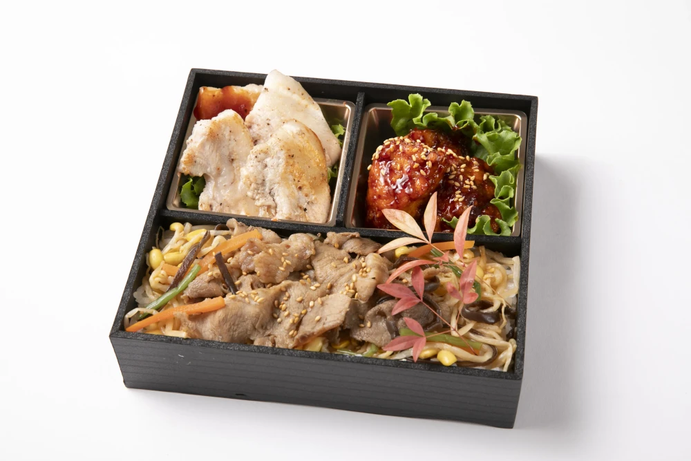 サムギョプサル&ヤンニョムチキンの特製ビビンバ重御膳