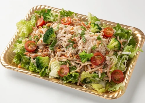 蒸し鶏と彩り野菜のサラダ（ゴマ）