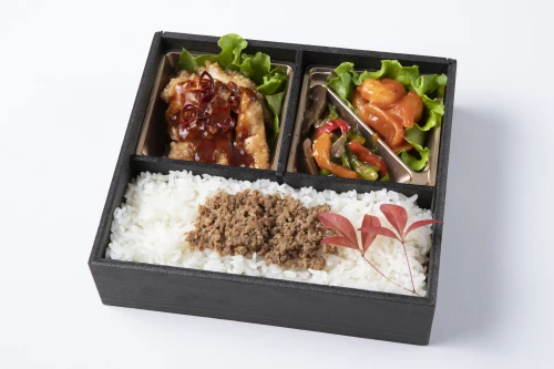 チンヂャオロース&エビチリ&油淋鶏御膳