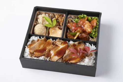 酢豚&エビチリ&特製焼豚重御膳