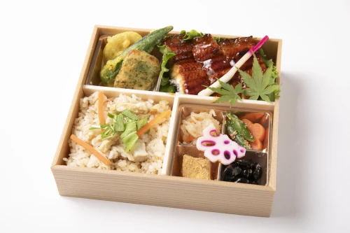 特上うなぎと炊き込み御膳(天ぷら)