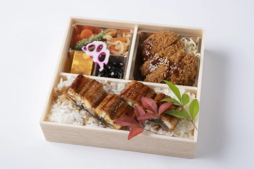 特上牛フィレカツと鰻重御膳